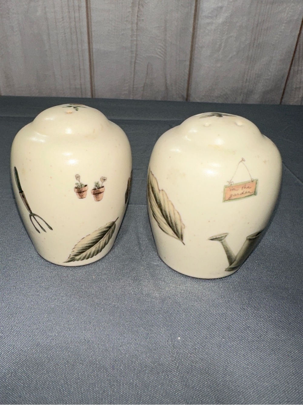 Pfaltzgraff Naturewood salt & pepper set